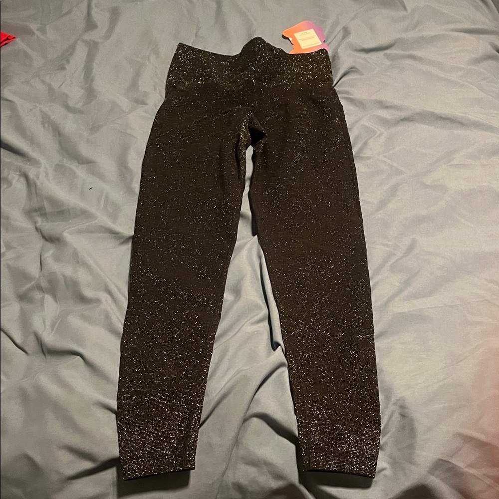 YITTY Glitter Black Leggings